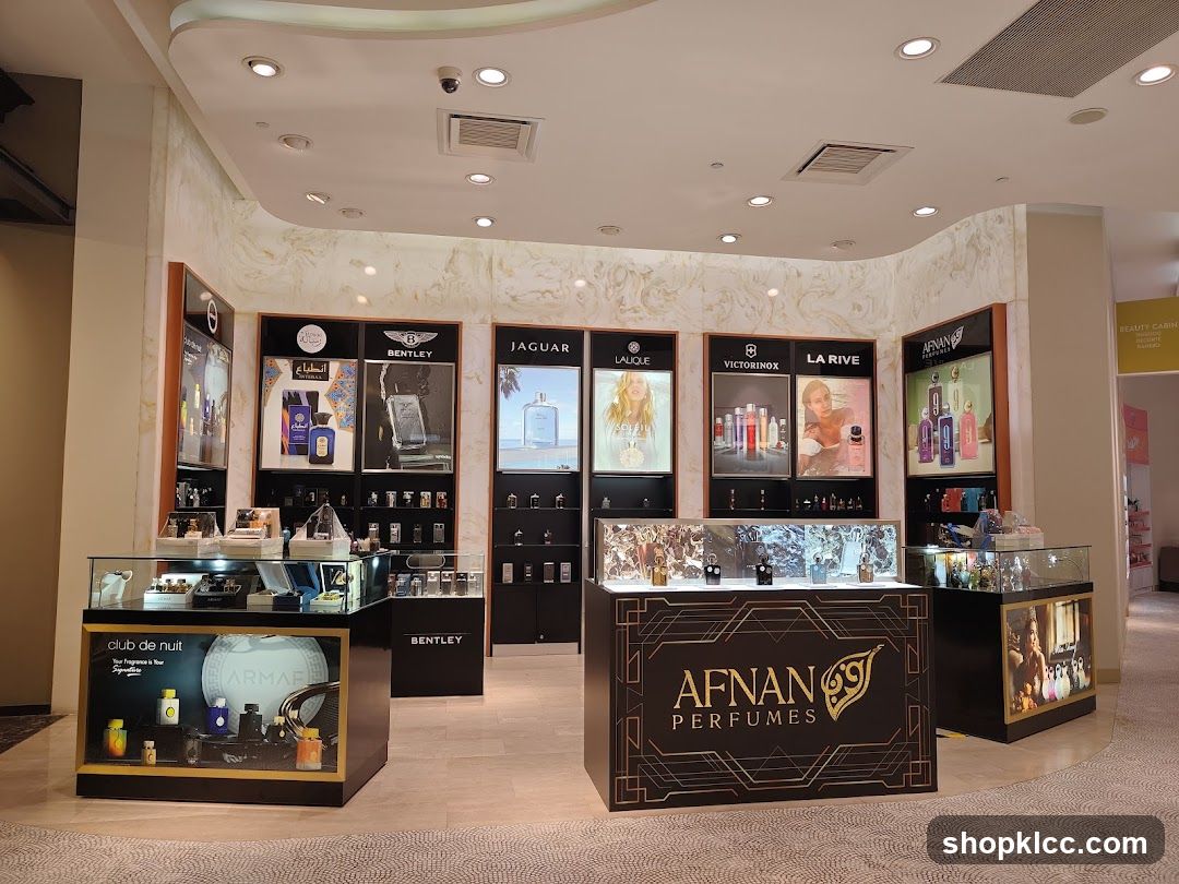 Perfume Store Display