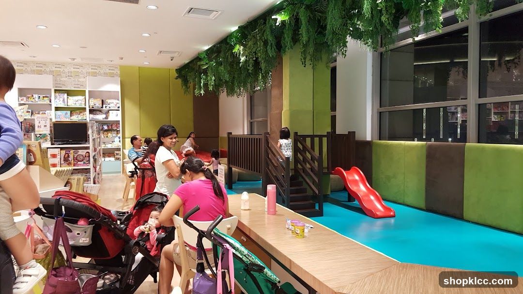 Indoor Play Area with Shelves
