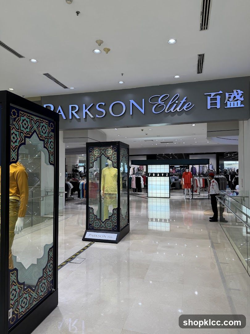 Parkson Elite Store Entrance