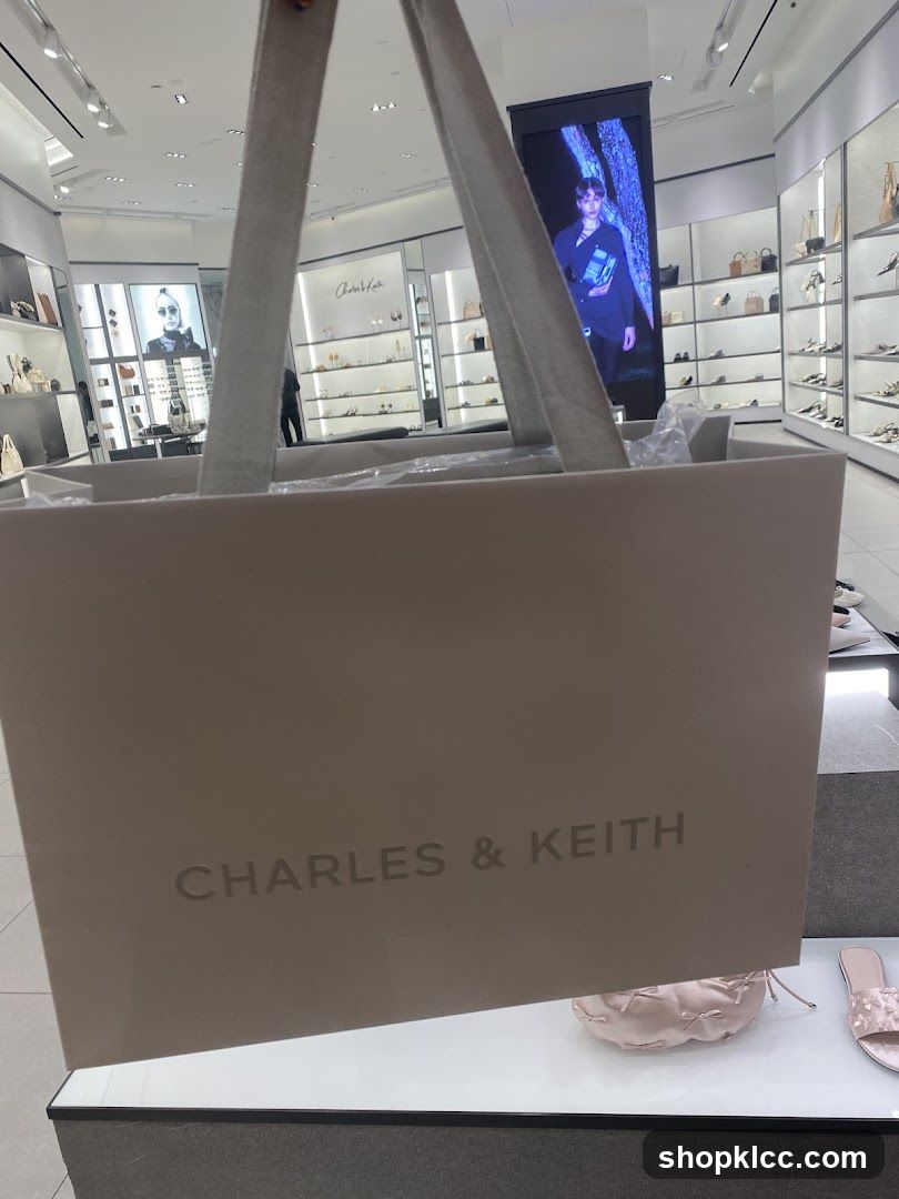 Charles & Keith Shopping Bag