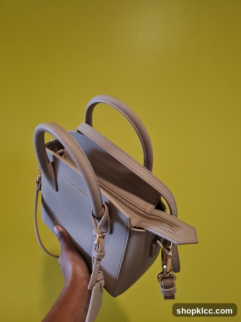 Beige Handbag