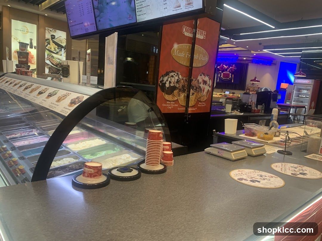 Ice Cream Shop Counter