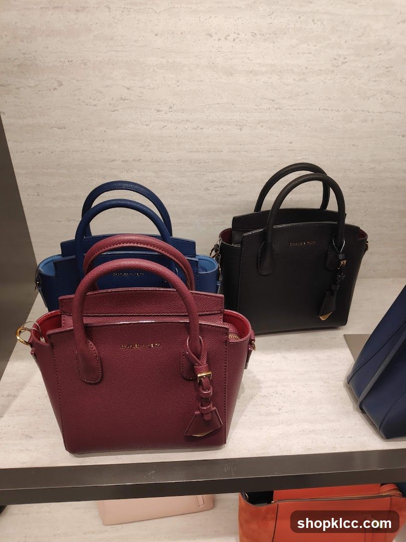 Handbags on Display