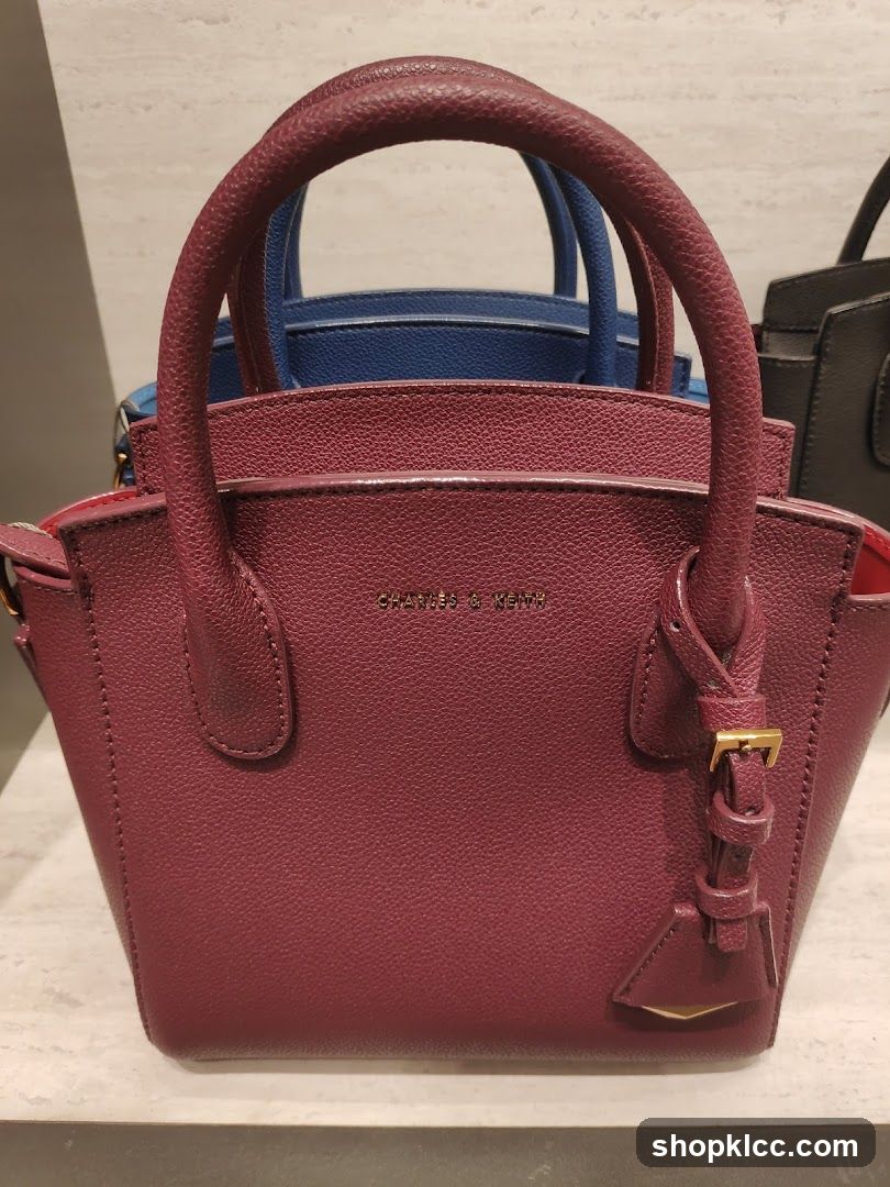 Burgundy Handbag