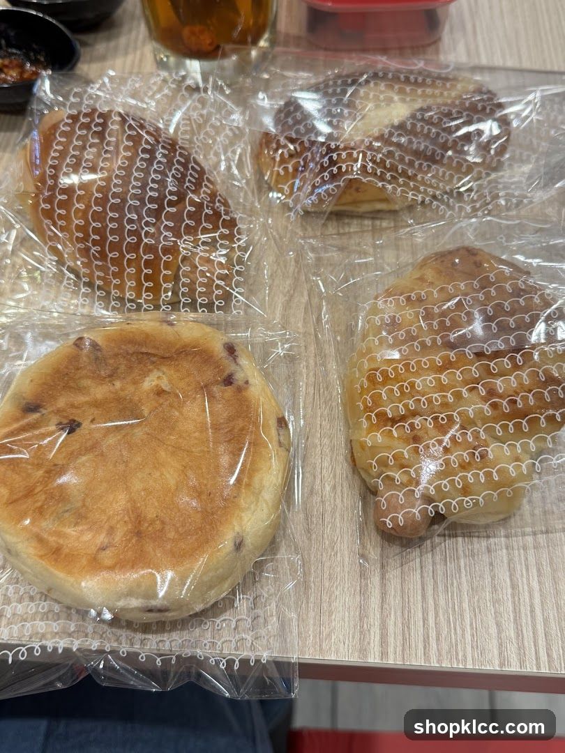 Four Baked Goods