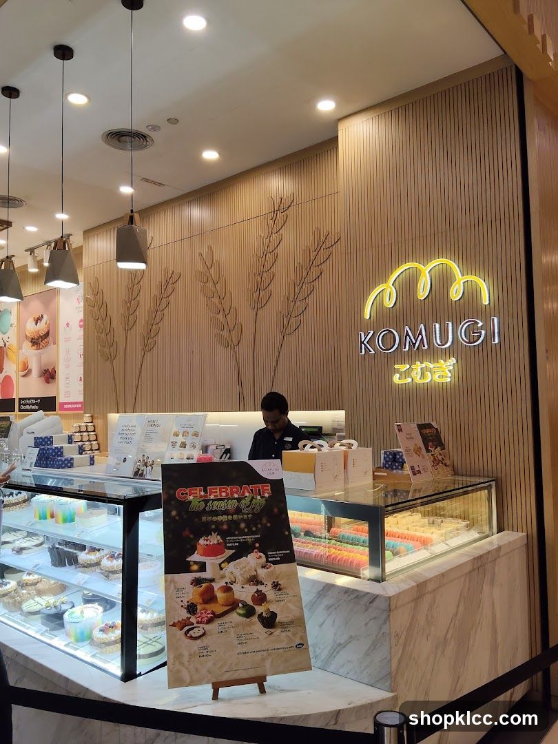 Bakery Counter with Desserts