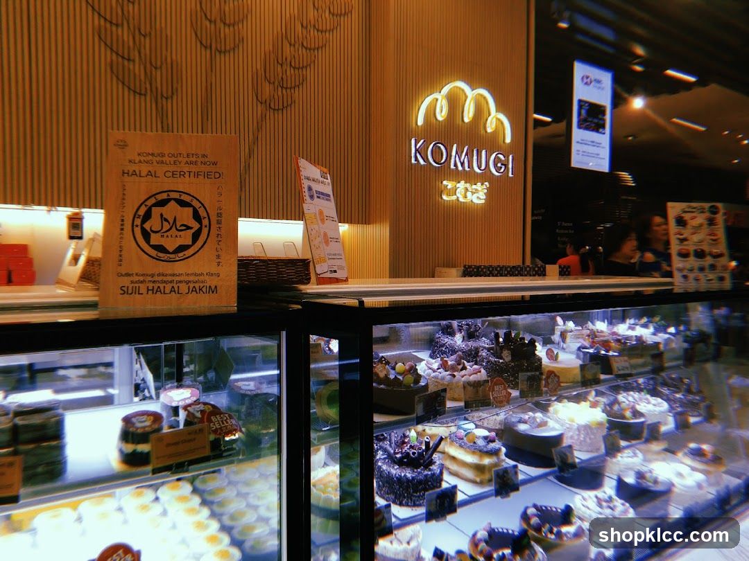 Komugi Bakery Display