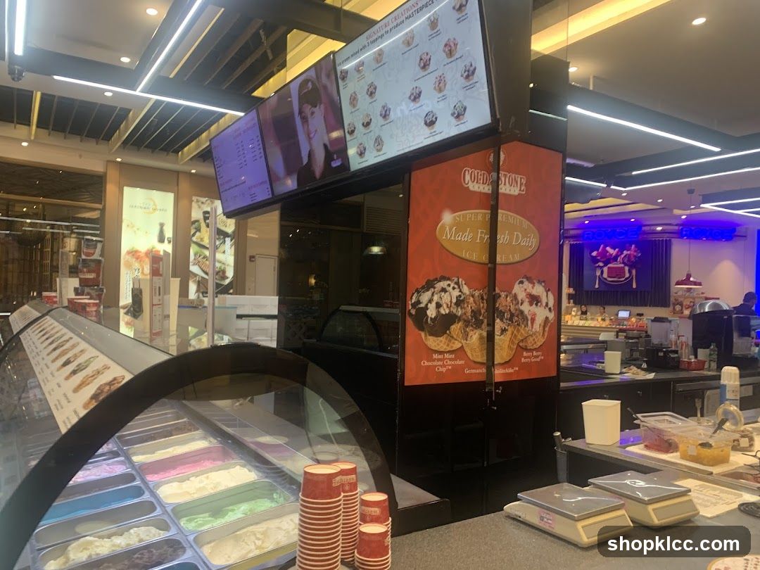 Ice Cream Shop Counter