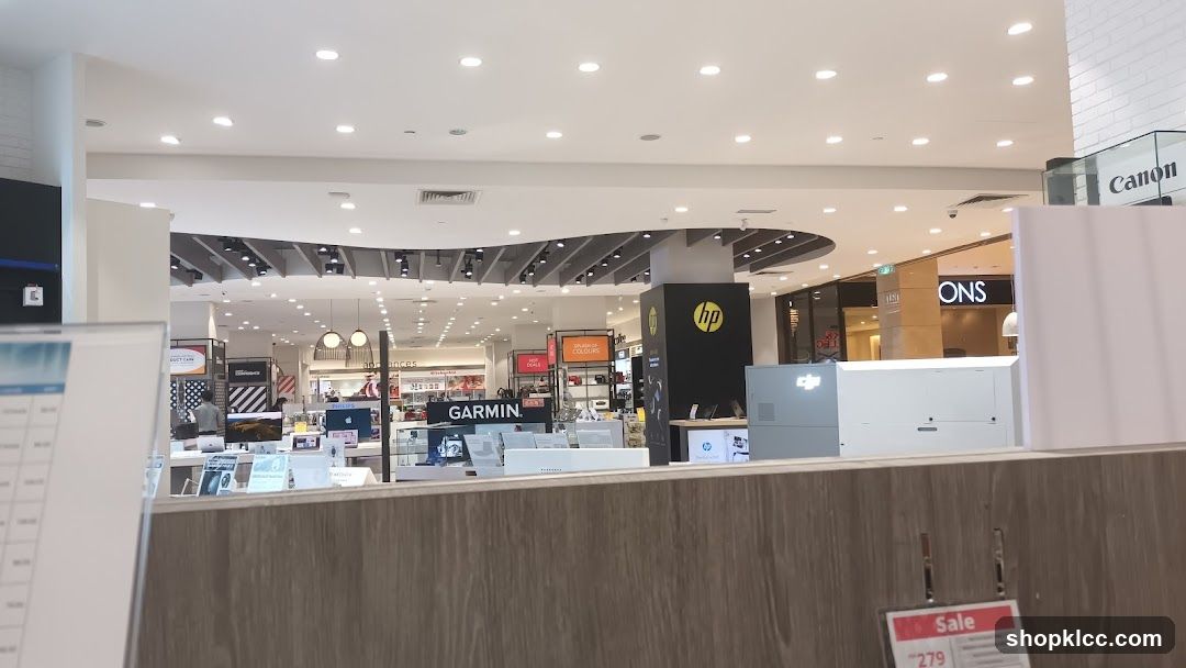 Electronics Store Interior