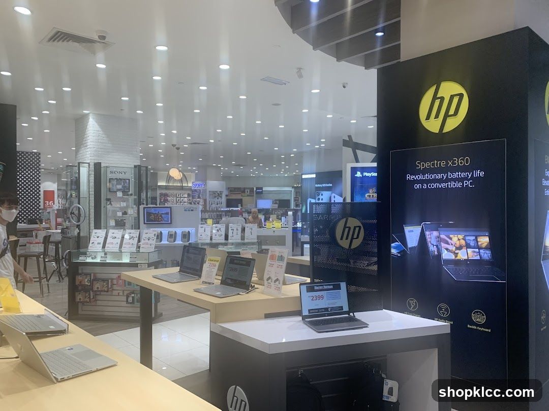 Electronics Store Display