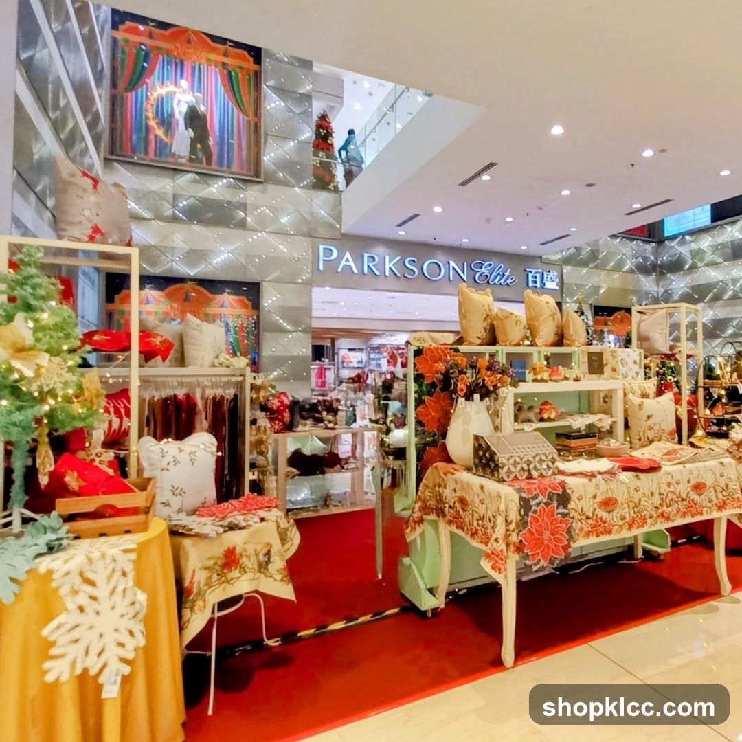 Christmas Display at Parkson Elite