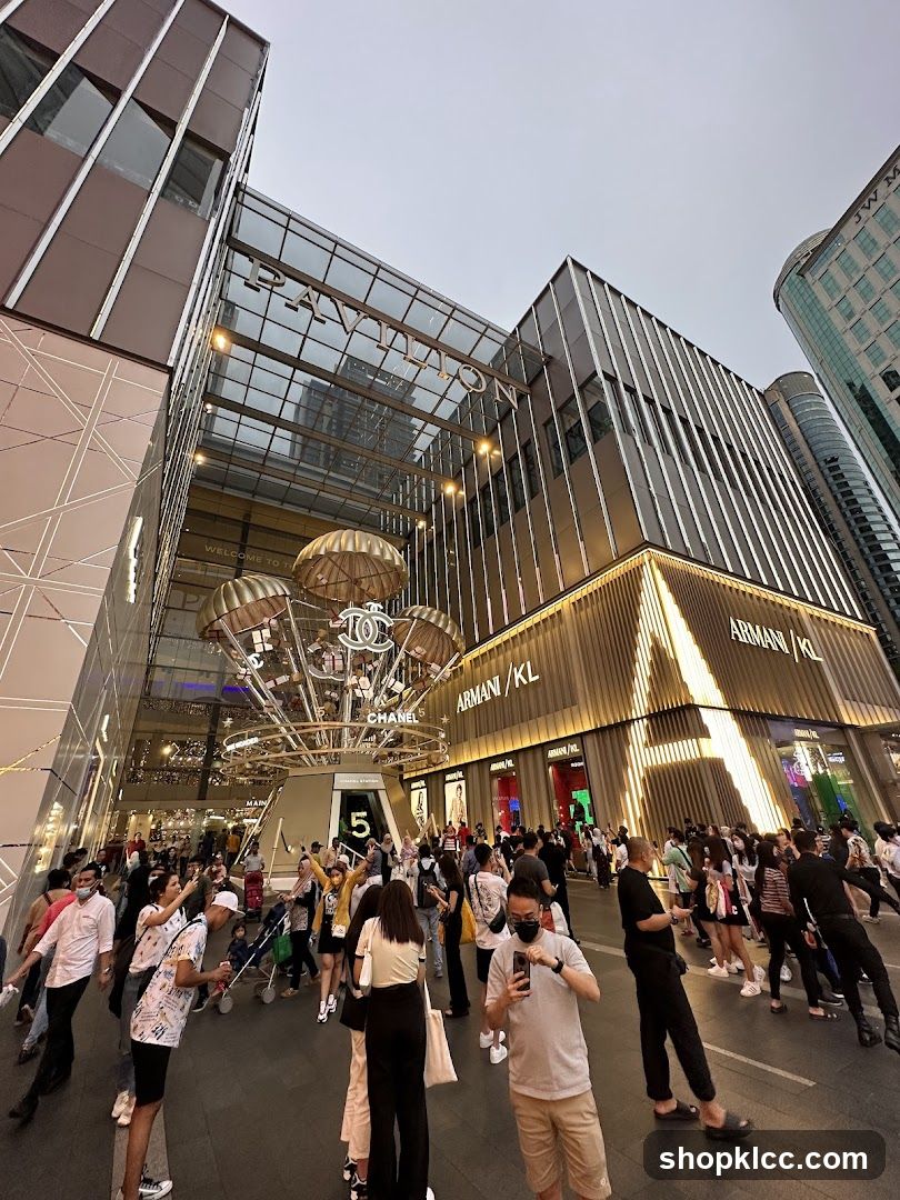 Chanel and Armani KL Storefront