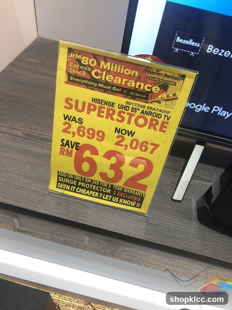 Superstore Clearance Sale