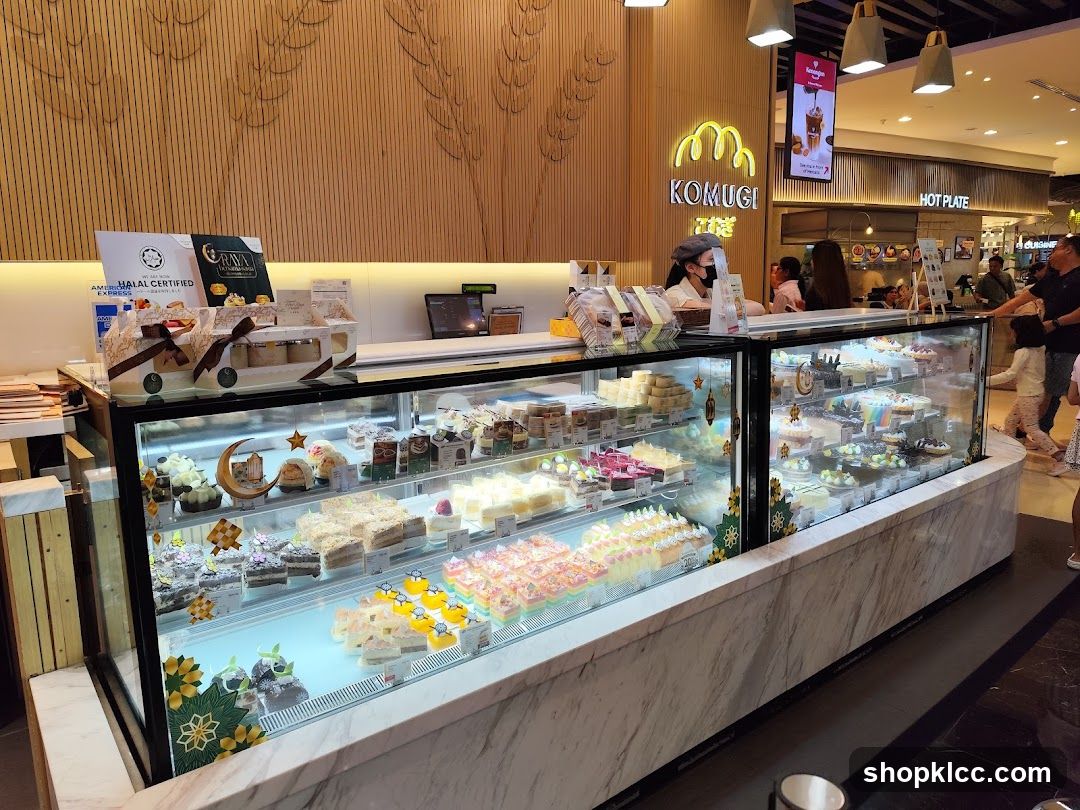 Komugi Bakery Display