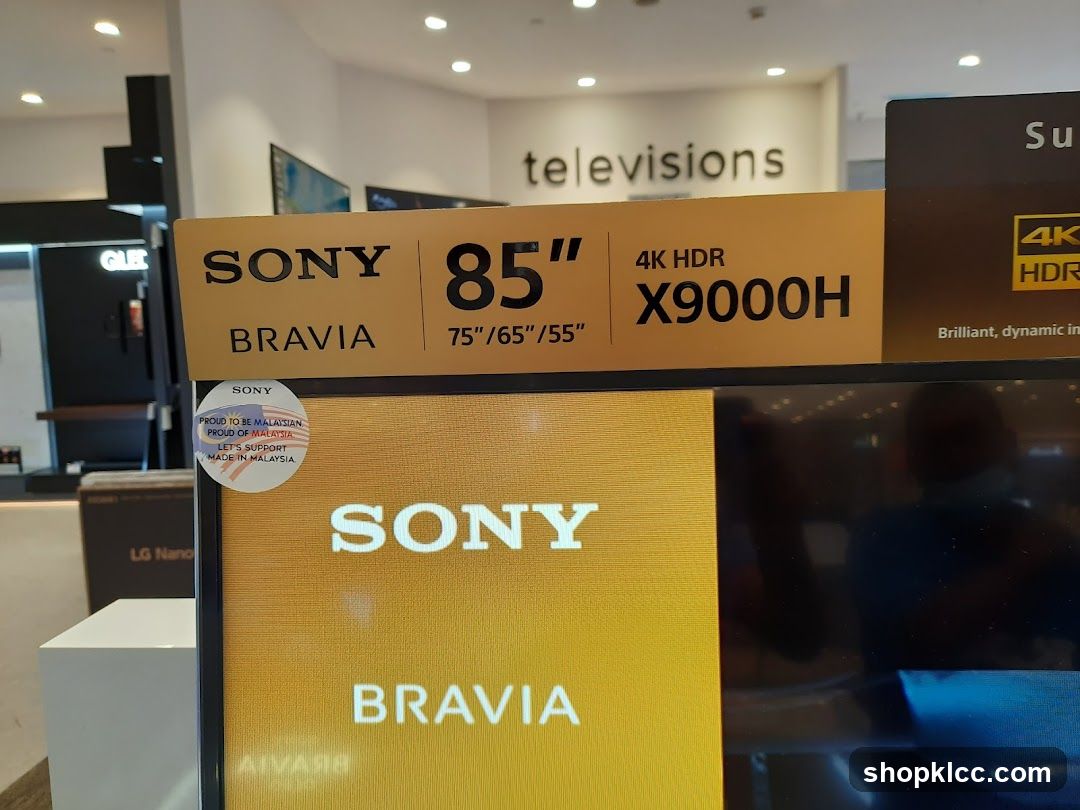 Sony Bravia Television Display