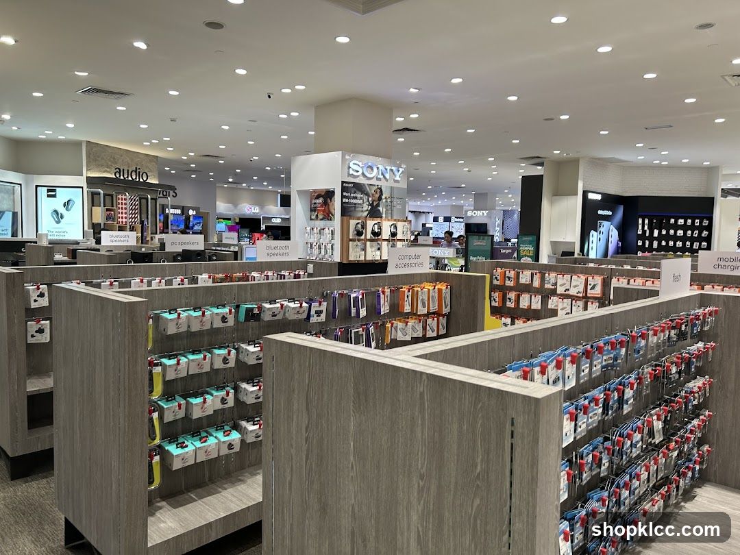 Electronics Store Interior