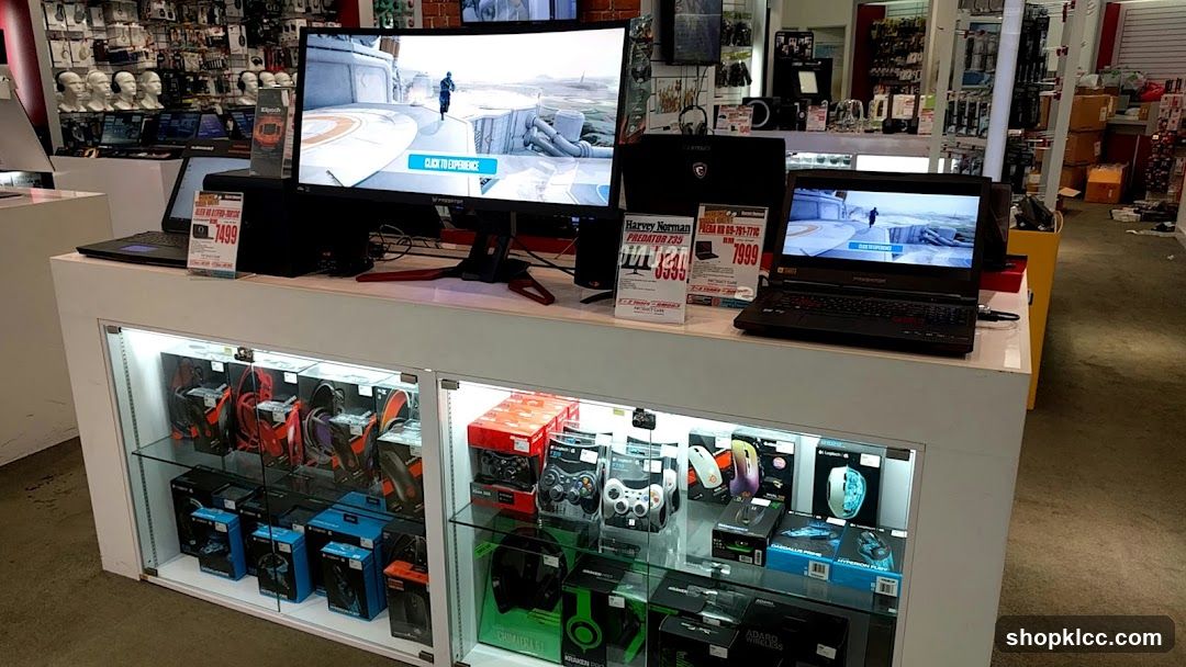 Electronics Store Display