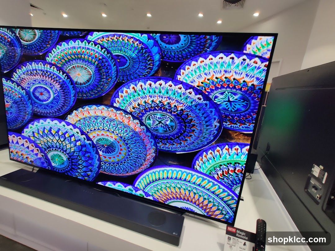 Televisions on Display