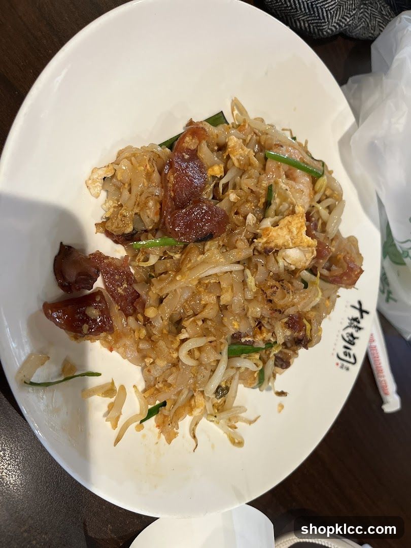 Noodles with Sausage and Shrimp