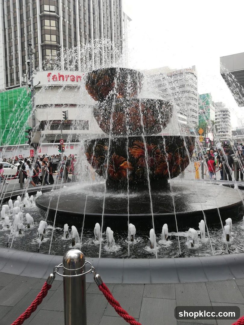 Fountain in a City Square