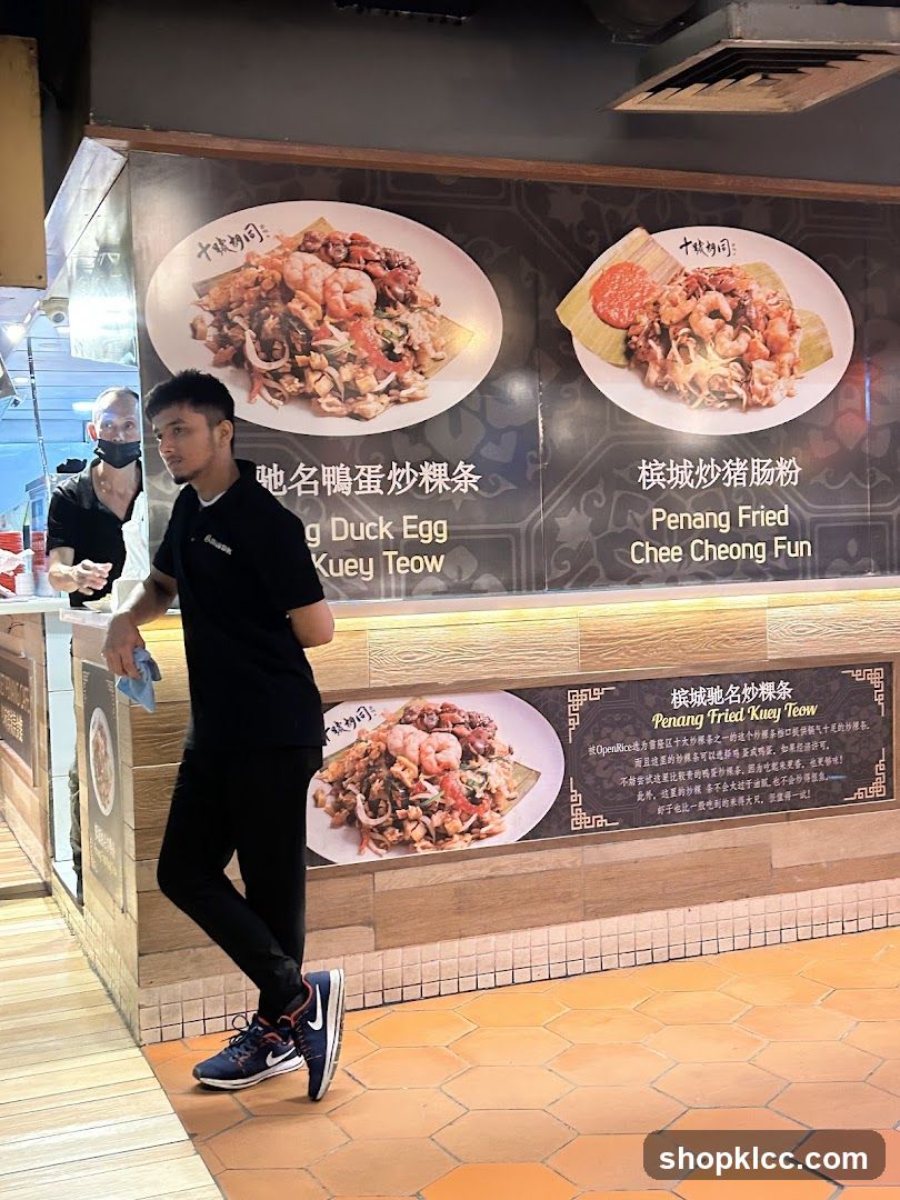 Food Stall Display