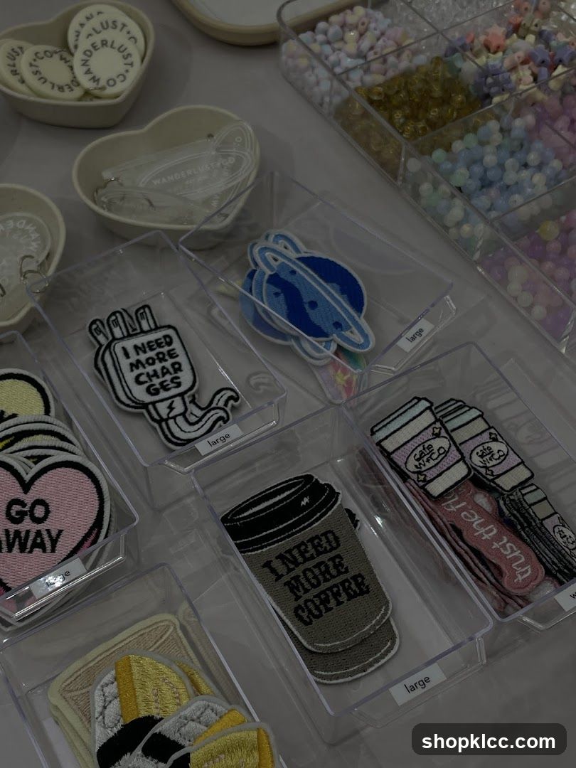 Patches and Craft Supplies