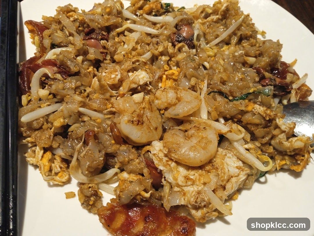 Shrimp and Rice Noodle Dish