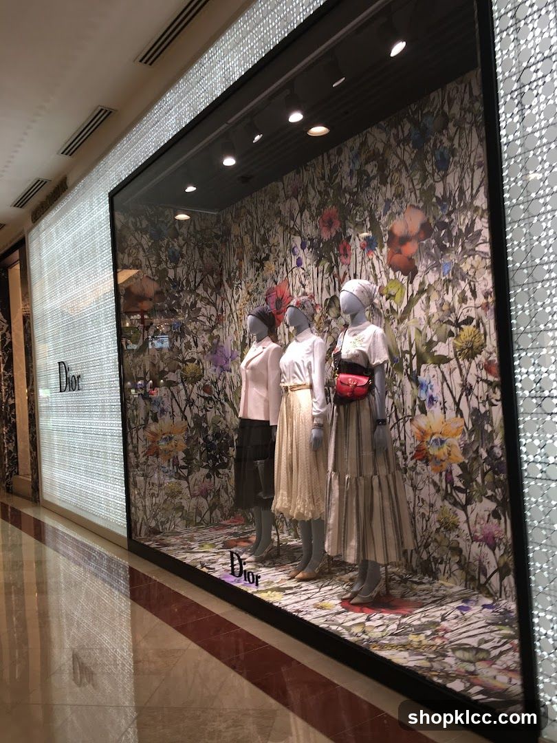 Dior Store Window Display