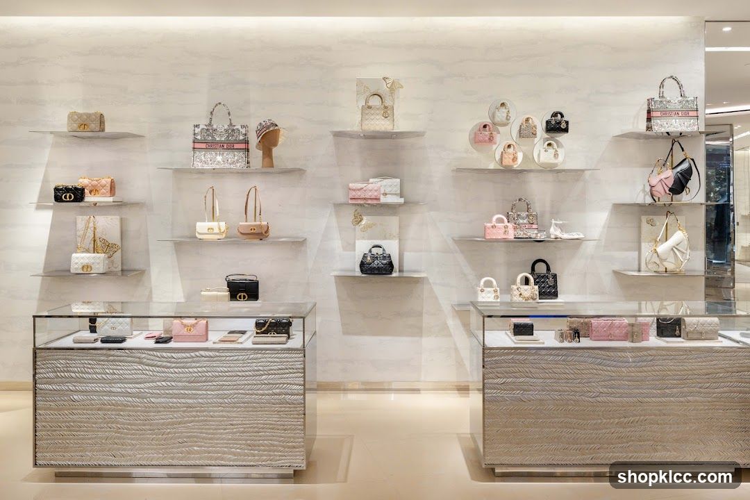 Dior Handbag Display