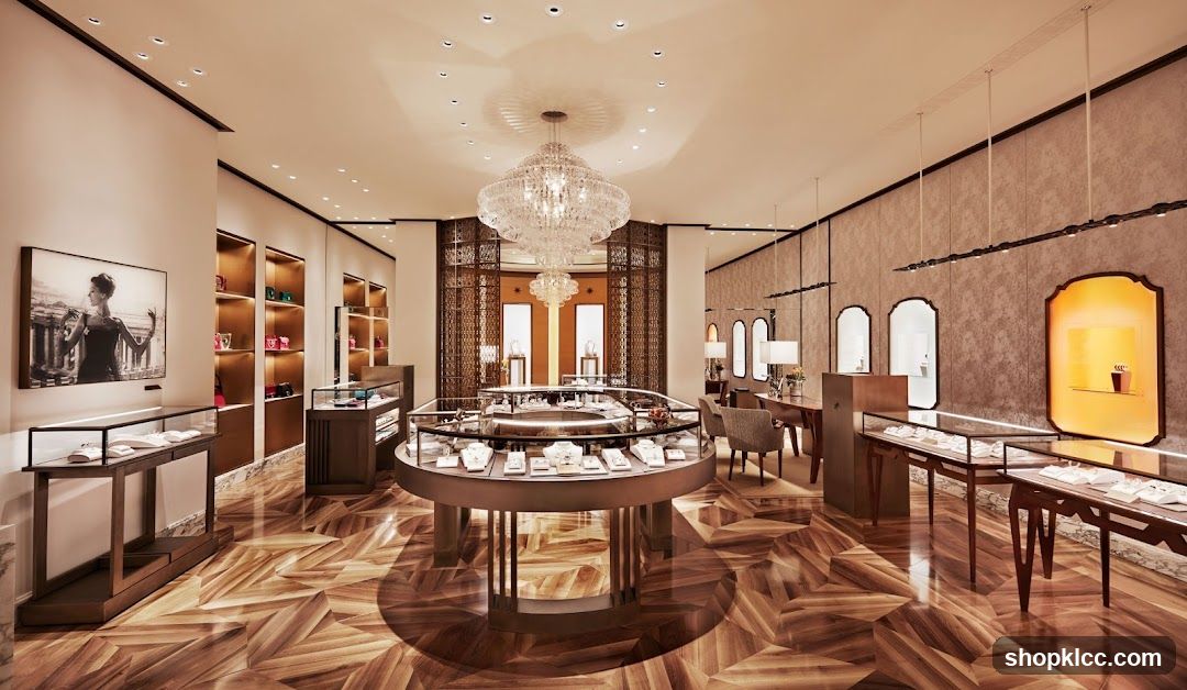 Luxurious Jewelry Store Interior