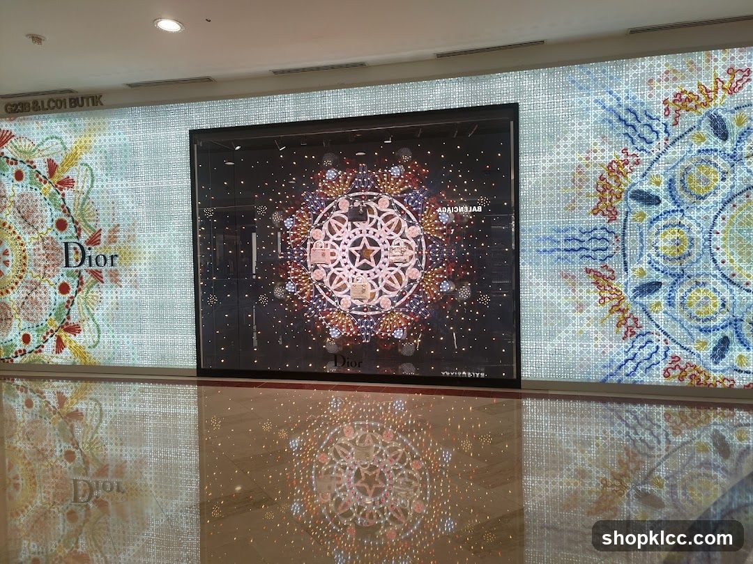 Dior Storefront Display