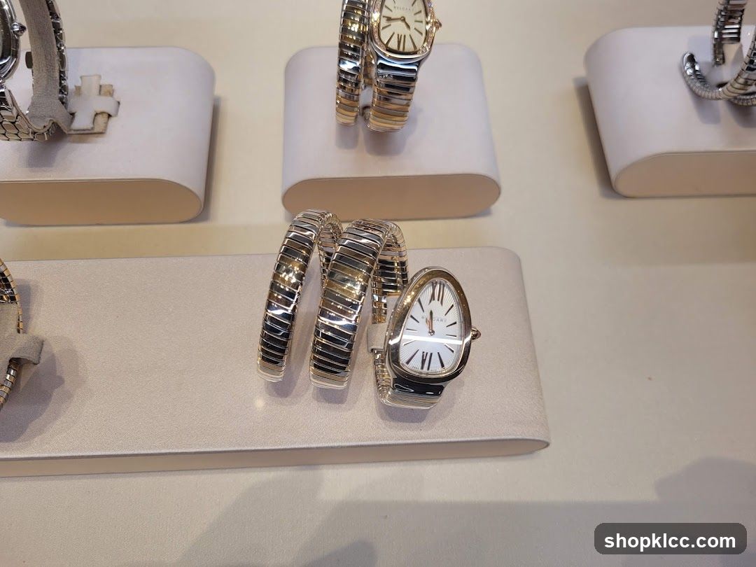 Luxury Watches Display