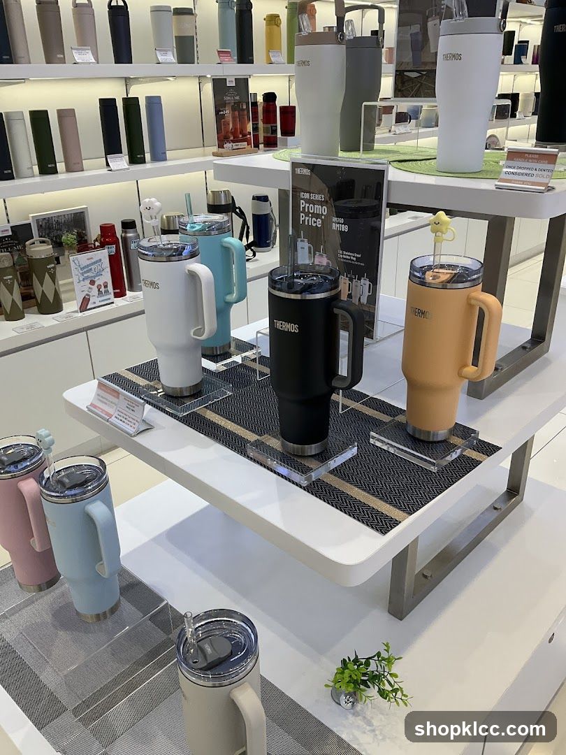Thermos Products Display