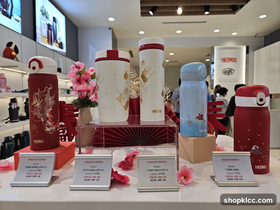 Thermos Products Display