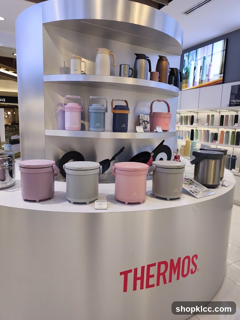 Thermos Products Display