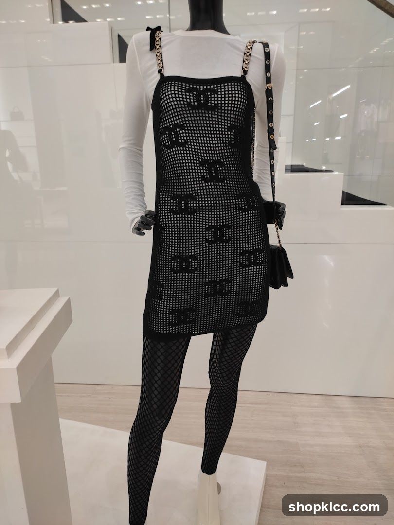 Mannequin in Chanel Outfit