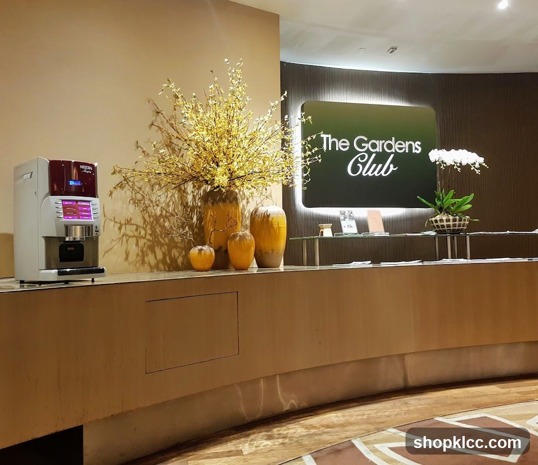 The Gardens Club Reception Area