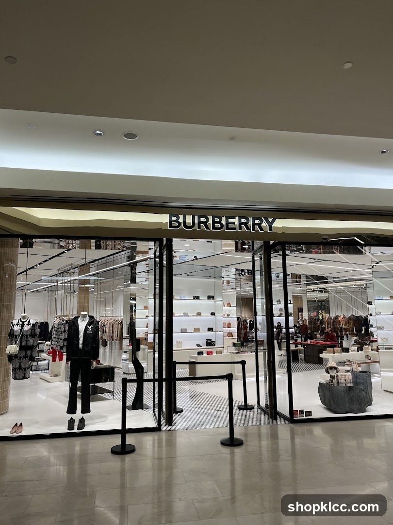Burberry Storefront