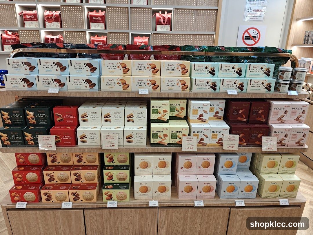 Assortment of Cookies and Snacks