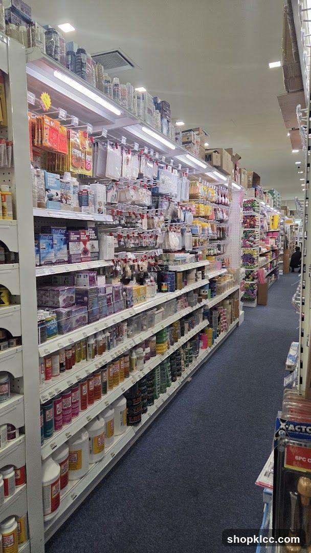 Craft Supply Store Aisle