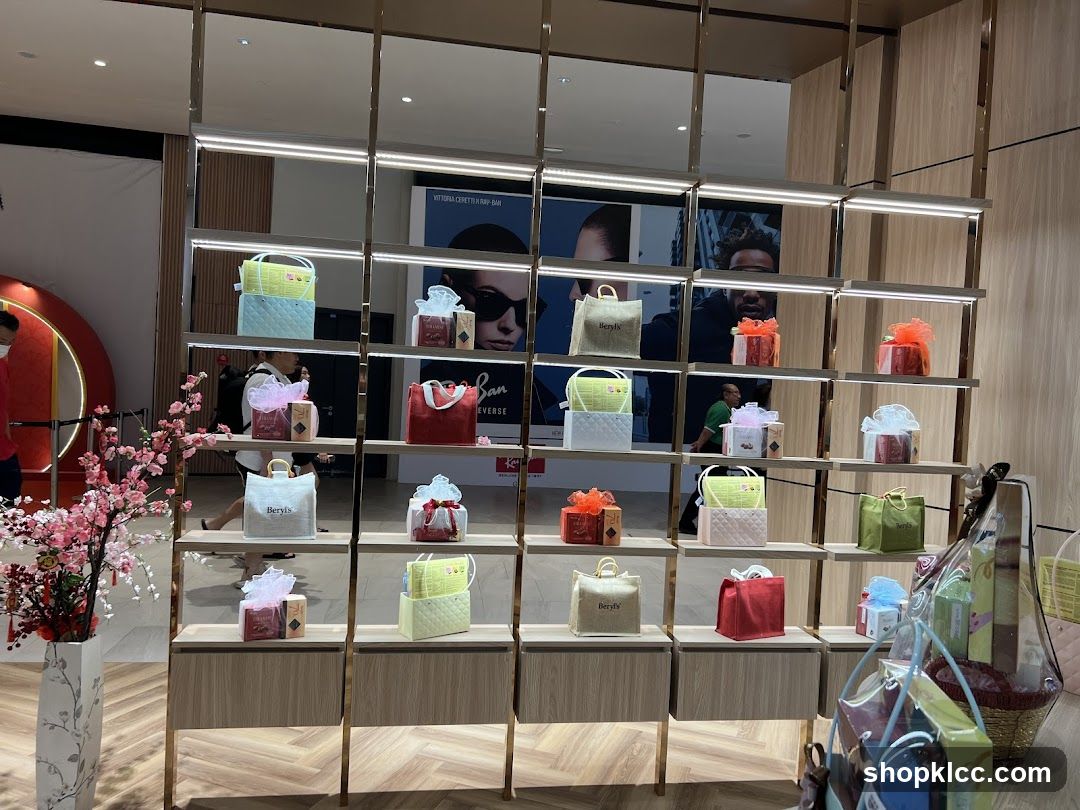 Gift Bags and Boxes Display