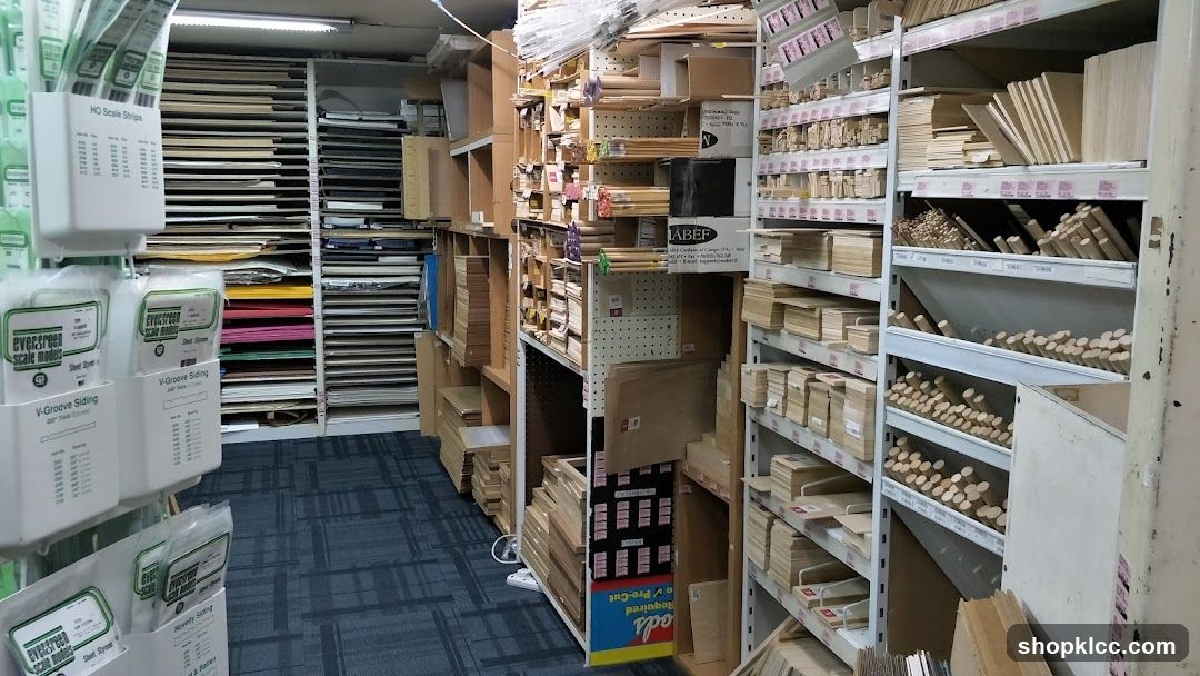 Hobby Supply Store Aisles