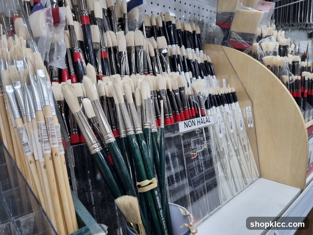 Art Brushes Display