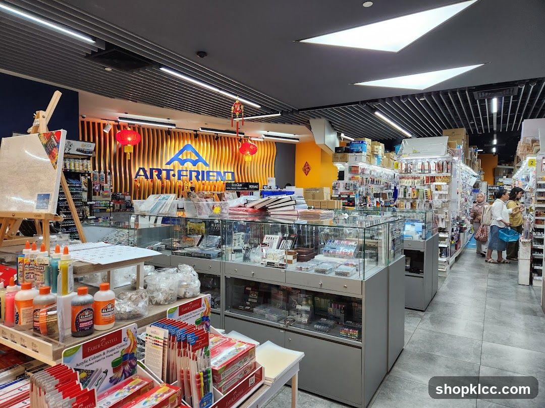 Art Supply Store Interior