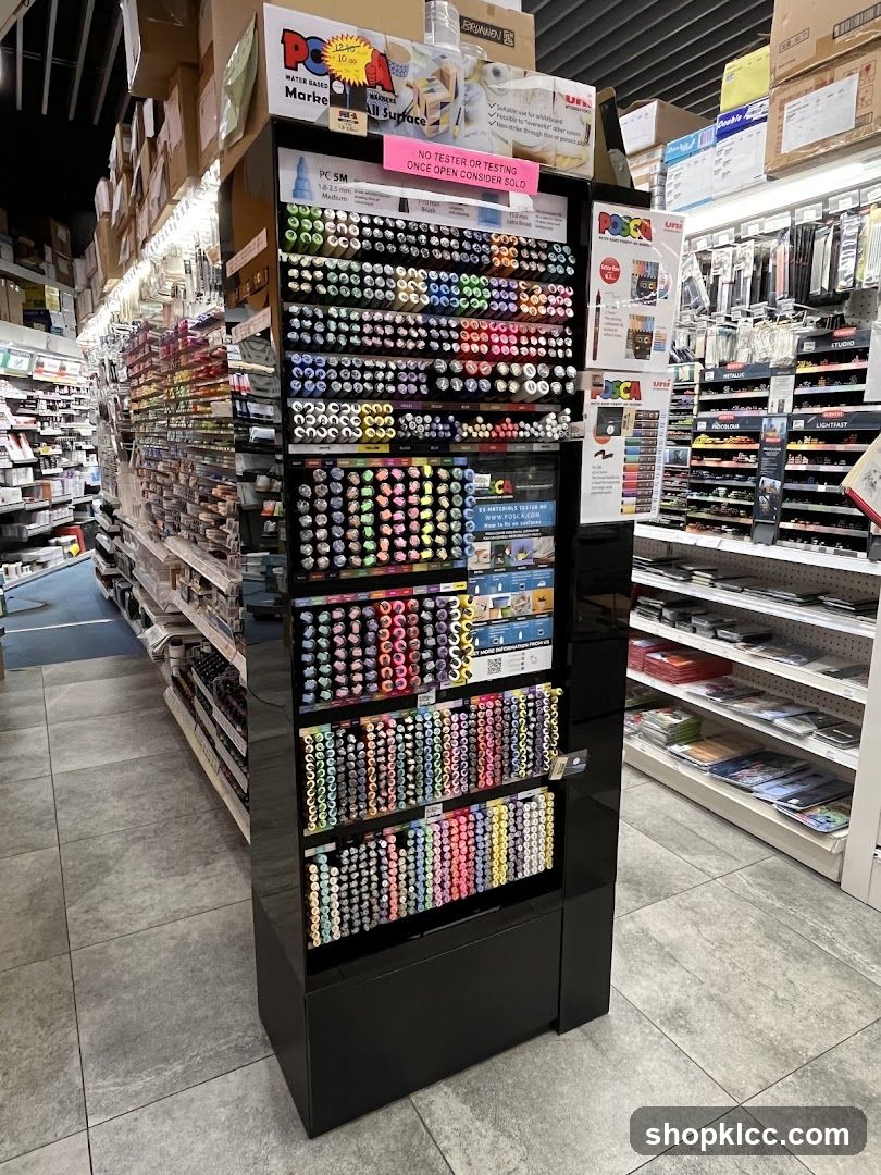 Art Supply Store Display