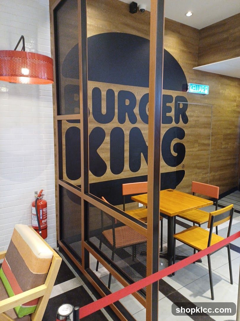 Burger King Interior