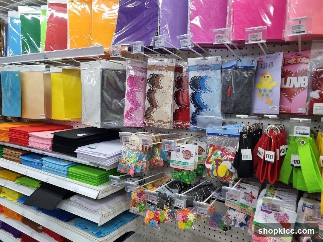 Craft Supplies Display
