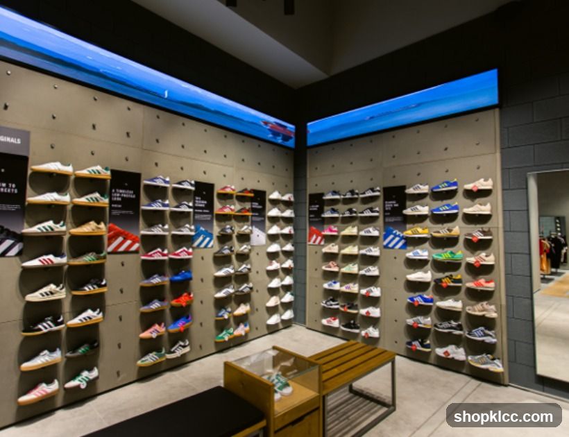 Adidas Store Interior