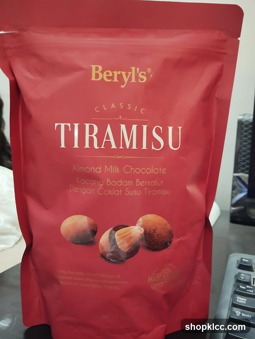 Beryl's Classic Tiramisu Almond Milk Chocolate