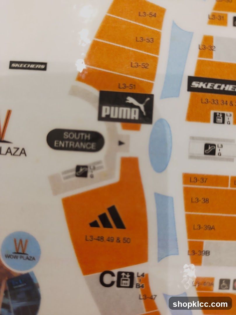 Mall Directory Map